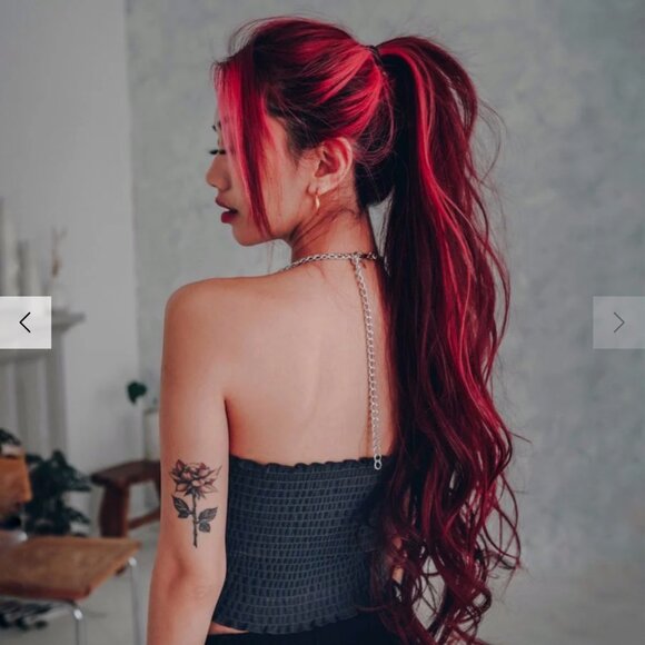 Lychee the Label - Cotton Candy Tulle Detail Crop Top - Picture 5 of 8